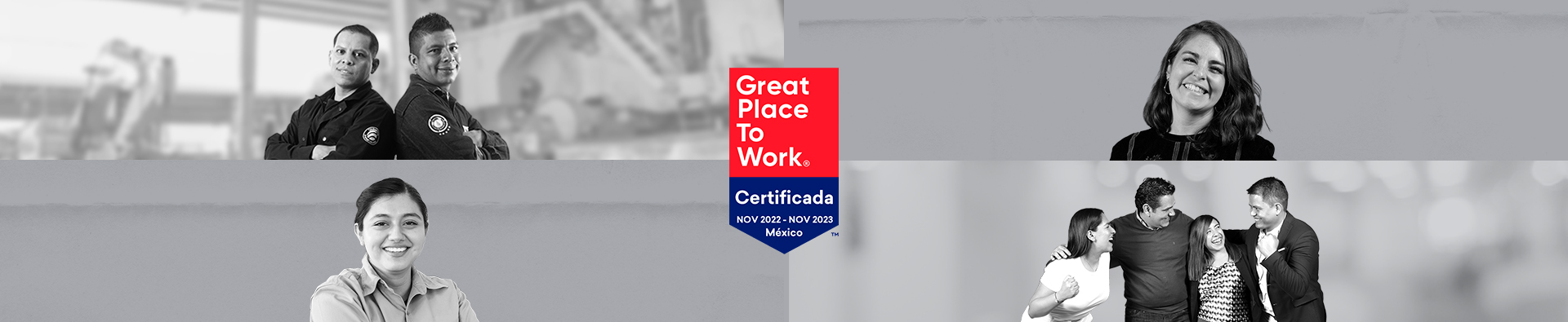 Banner de certificación Great Place to Word